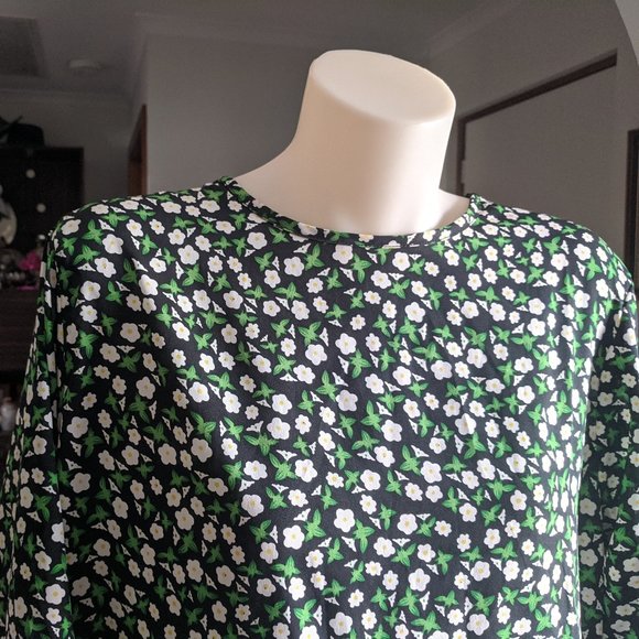 NWT MATERNITY FLORAL LONG SLEEVES - Picture 6 of 8